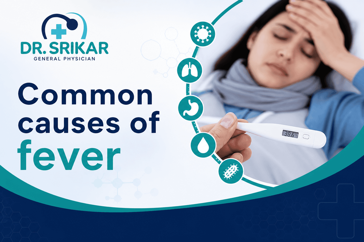 Common causes of fever